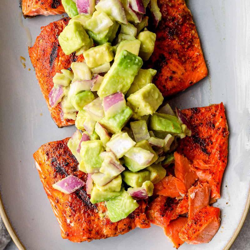 SALMON AVOCADO
