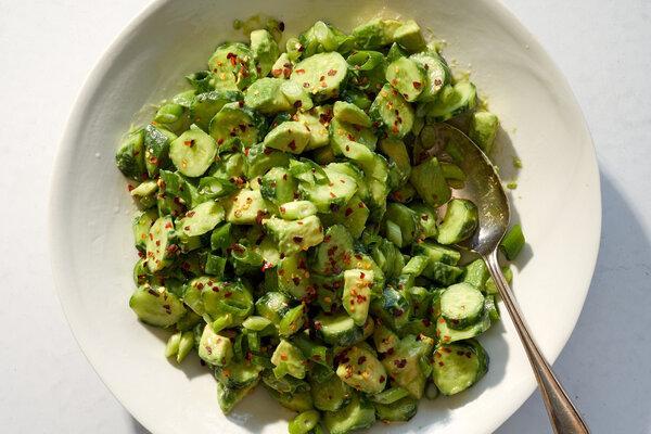 CUCUMBER, AVOCADO 