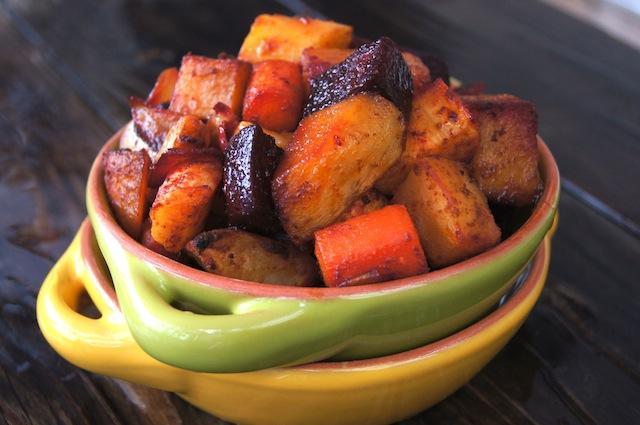 ROASTED ROOT VEGETABLES WITH CUMIN