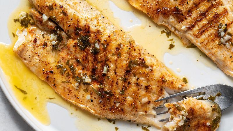 GRILLED SEA BASS
