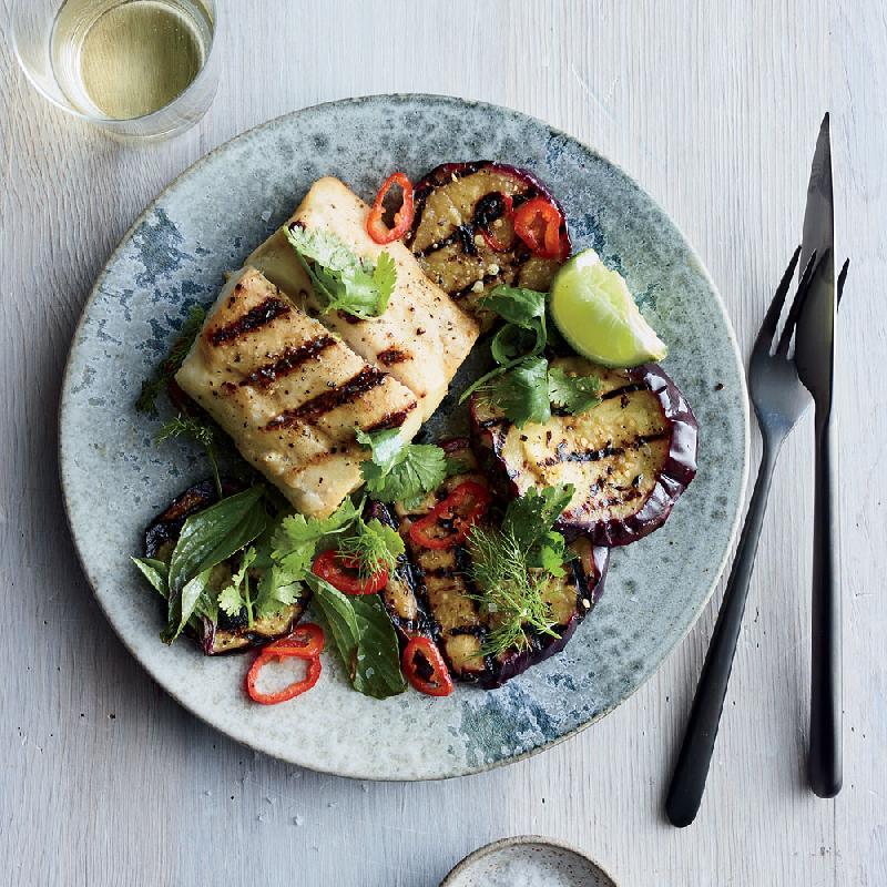 GRILLED SALMON STEAK