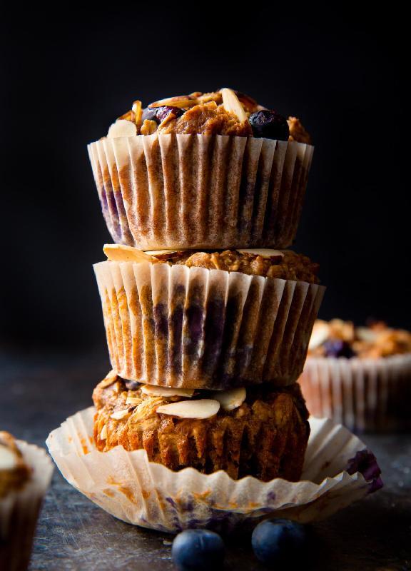 Blueberry & Almond muffin
