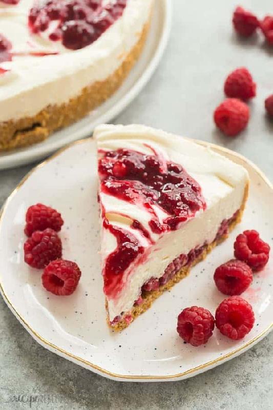 Raspberry cheesecake