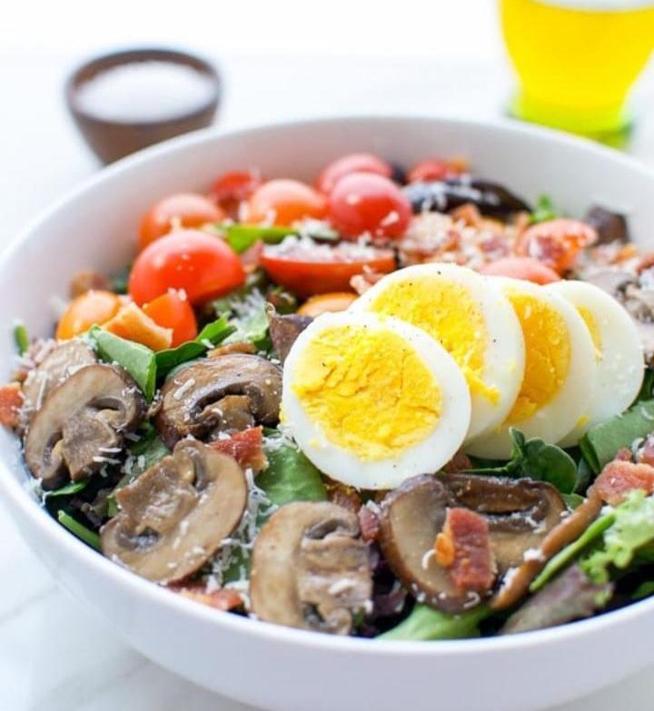 Göbələk salatı