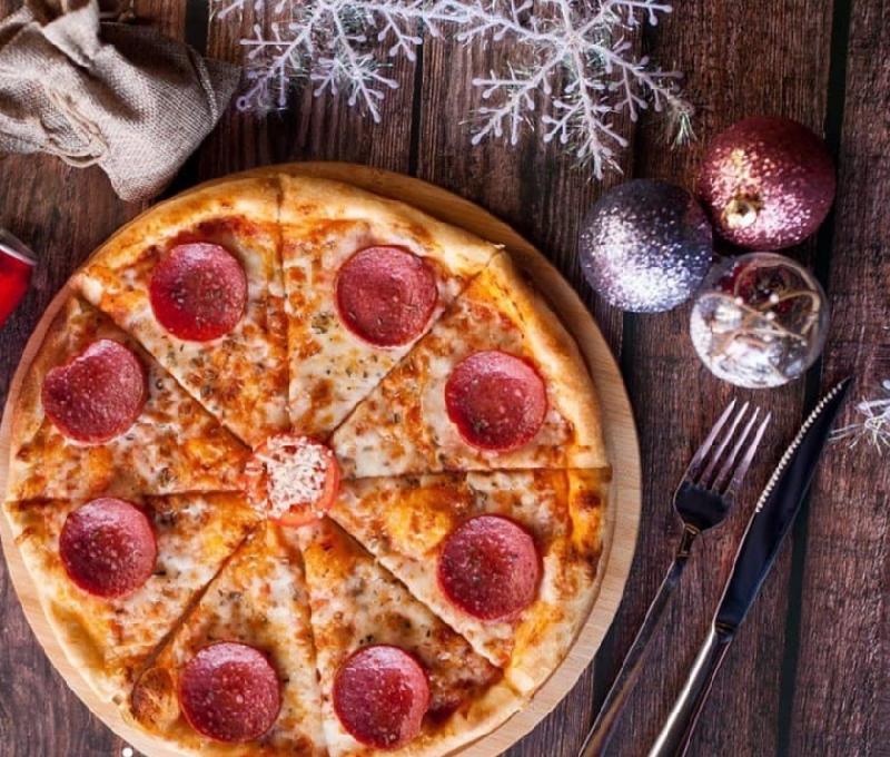 Salyami pizzası 30sm
