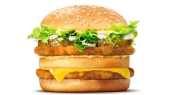İkiqat burger toyuq