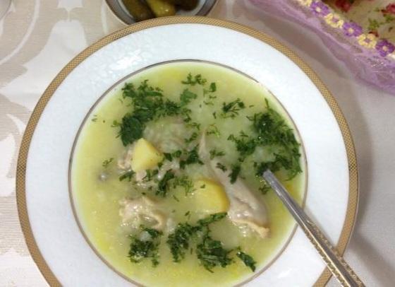 Kənd çolpasından şorba