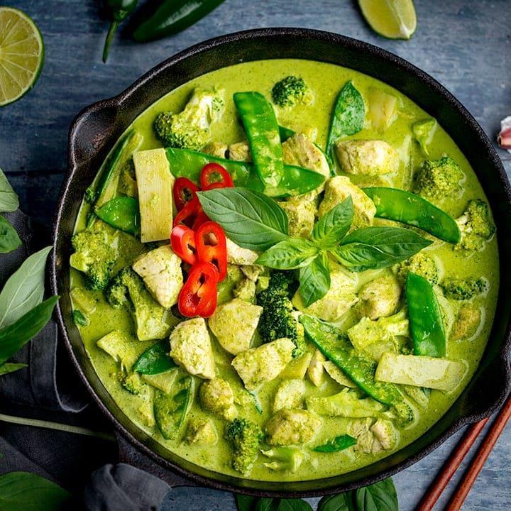 Green Curry Chicken