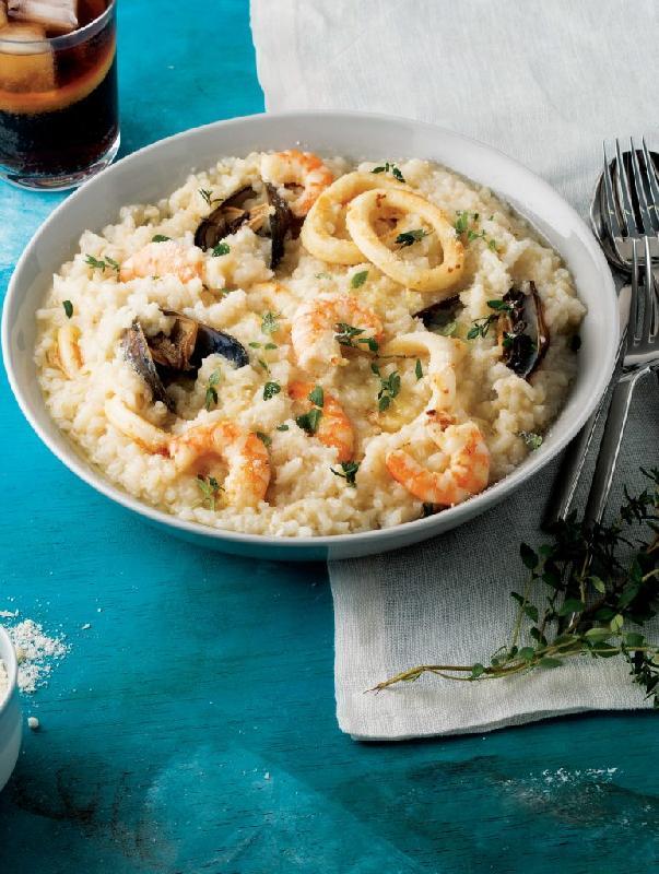 DENİZ MAHSÜLLERİ RISOTTO