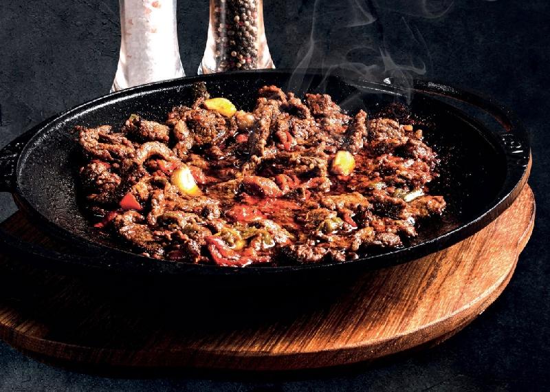 Tərəvəzli şiş kabab 