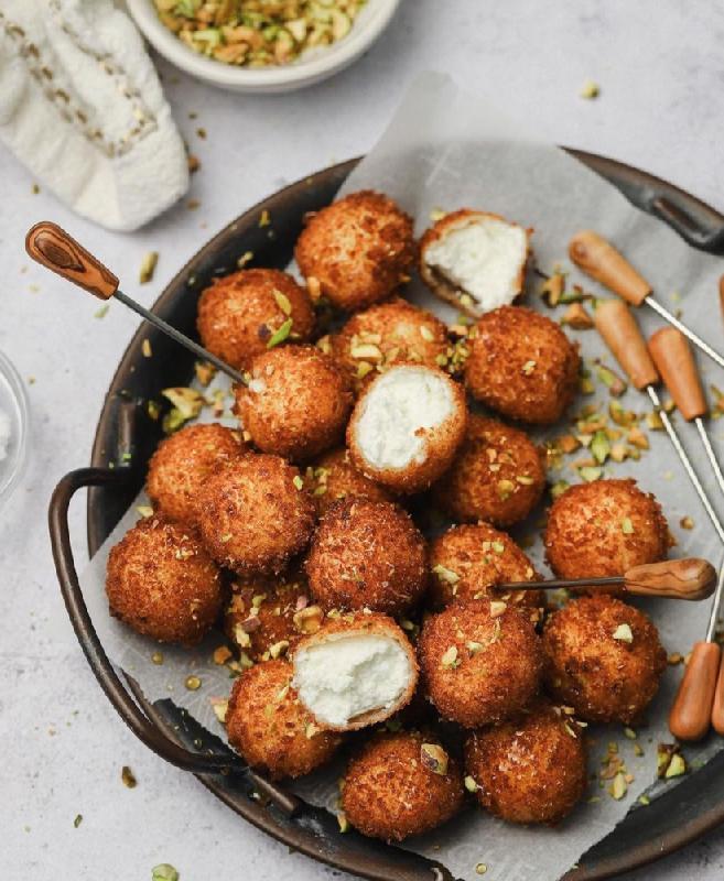 Warm Goat Cheese Croquet