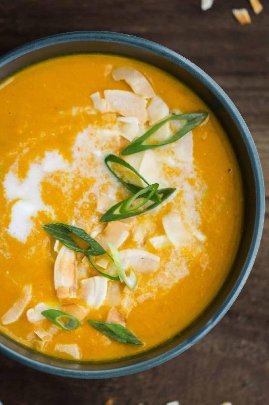 Curried Lentil & Carrot Soup