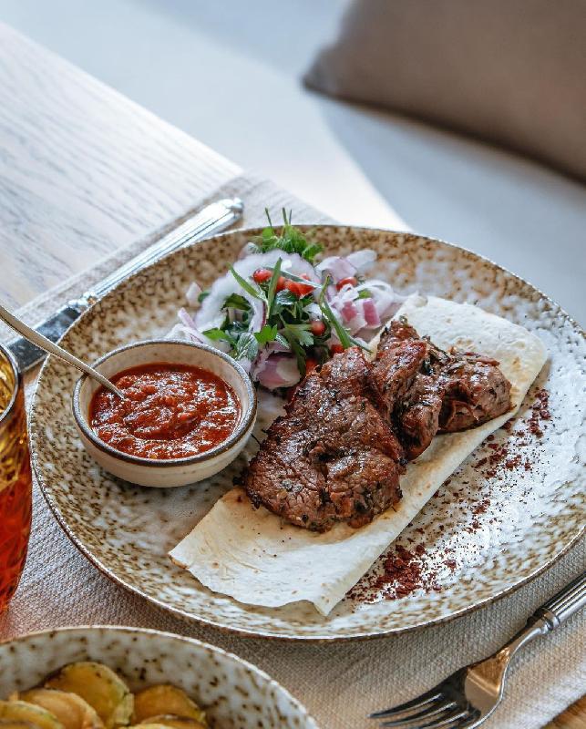 Mal ətindən basdırma kabab 
