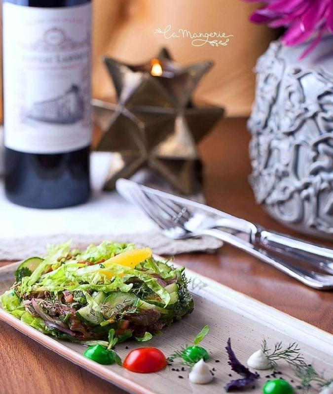 Köz Alabaligi , İsti Alma Salatı İlə