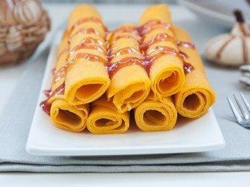 Блинчики тыквенные