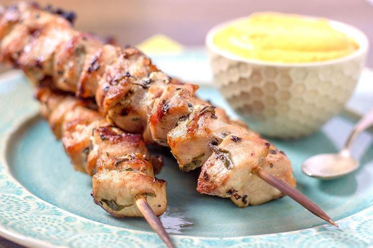Мини-шашлычок из баранины 