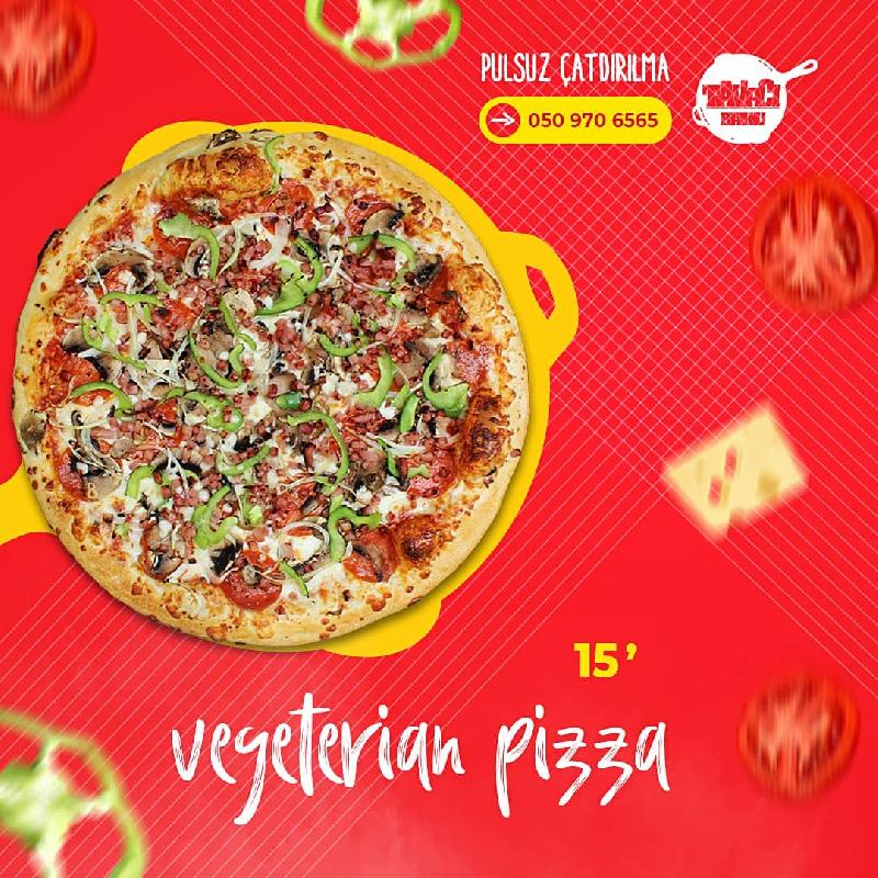Vegeterian pizza