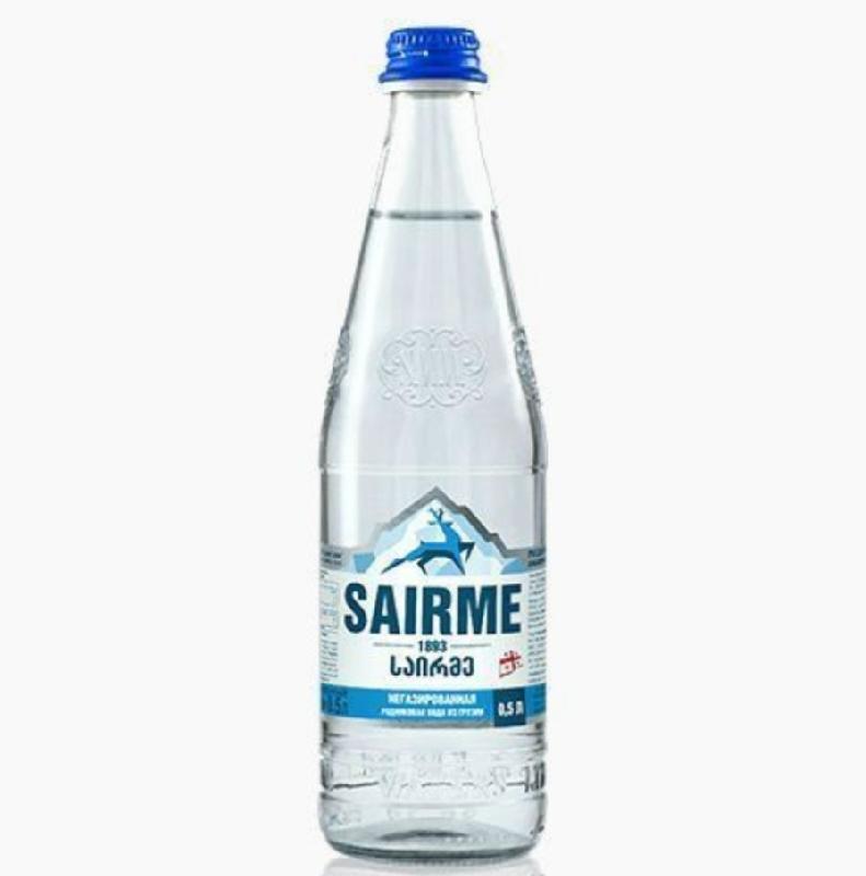 Вода негазированная Саирме без газа