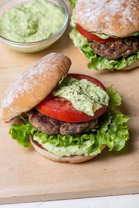 Beef Burger With Avocado