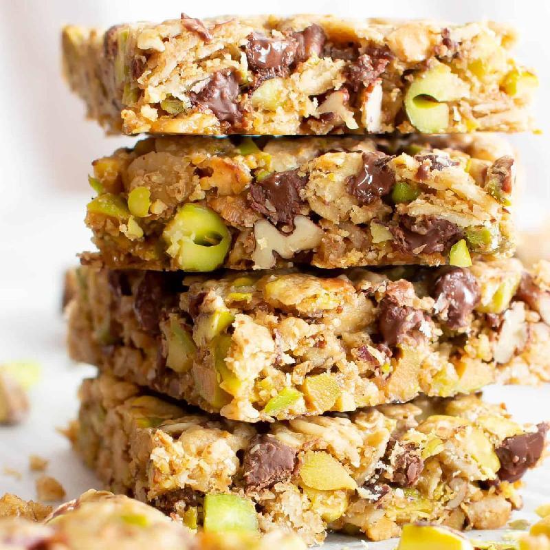Pistachio Oats Squar