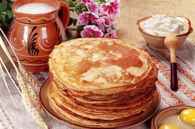 БЛИНЧИКИ С ГРИБАМИ