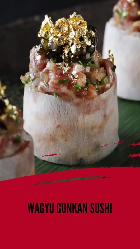 WAGYU GUNKAN SUSHI 