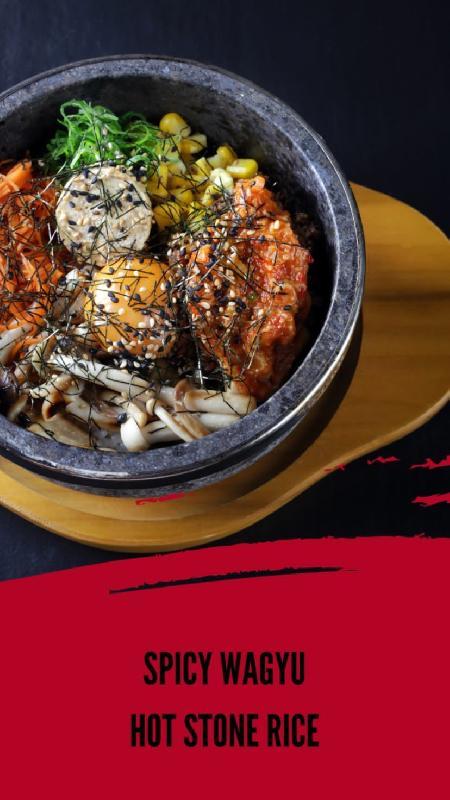 SPICY SEAFOOD HOT STONE RICE