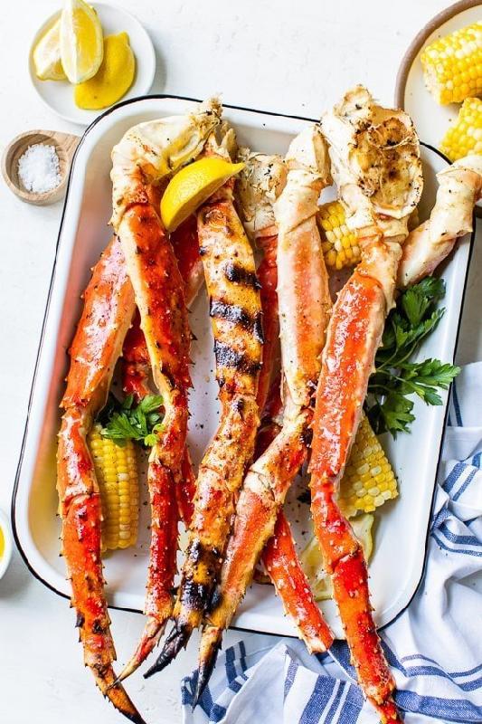 GRILLED KING CRAB LEG