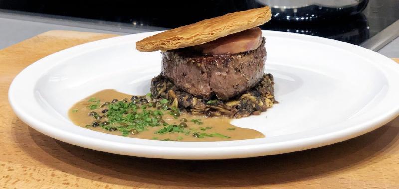 DECONSTRUCTED BEEF WELLINGTON