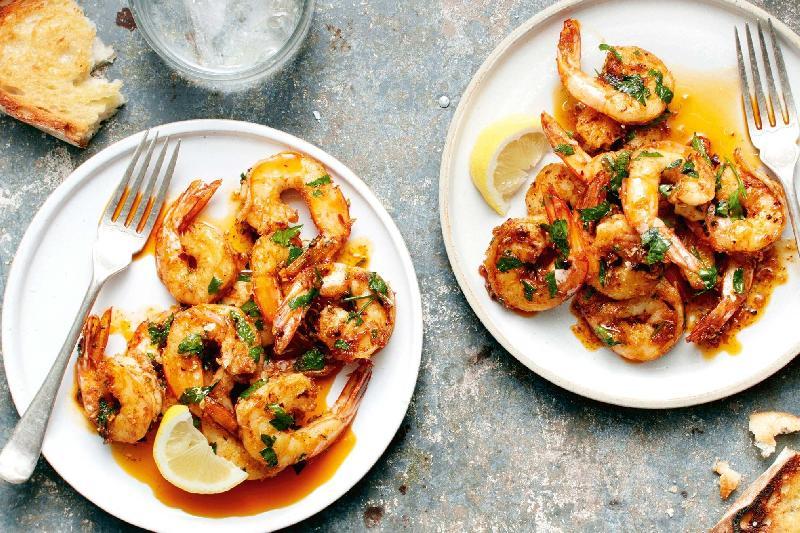 GARLIC PRAWNS