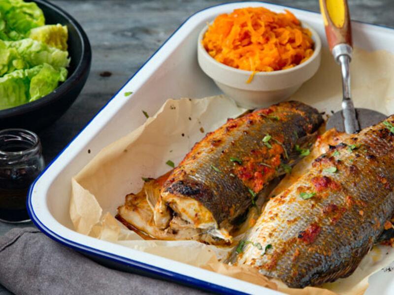 ROASTED SEABASS