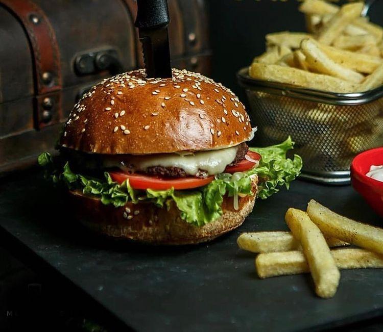 Burger ət