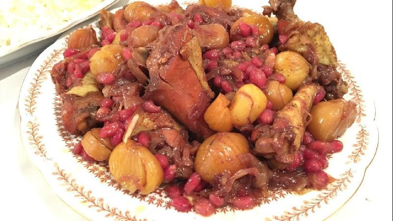 Naxçıvan qovurması hinduşka əti ilə