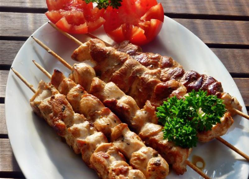 Toyuq çöp şiş