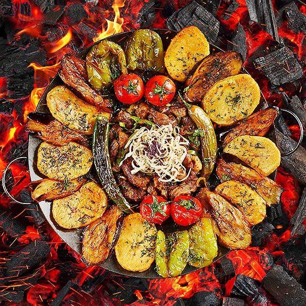 Sac Quzu Əti İlə