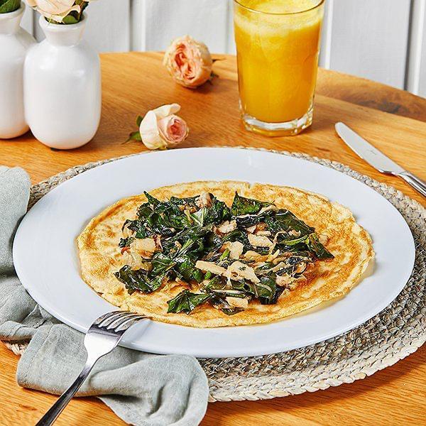 İspanaqlı Omlet