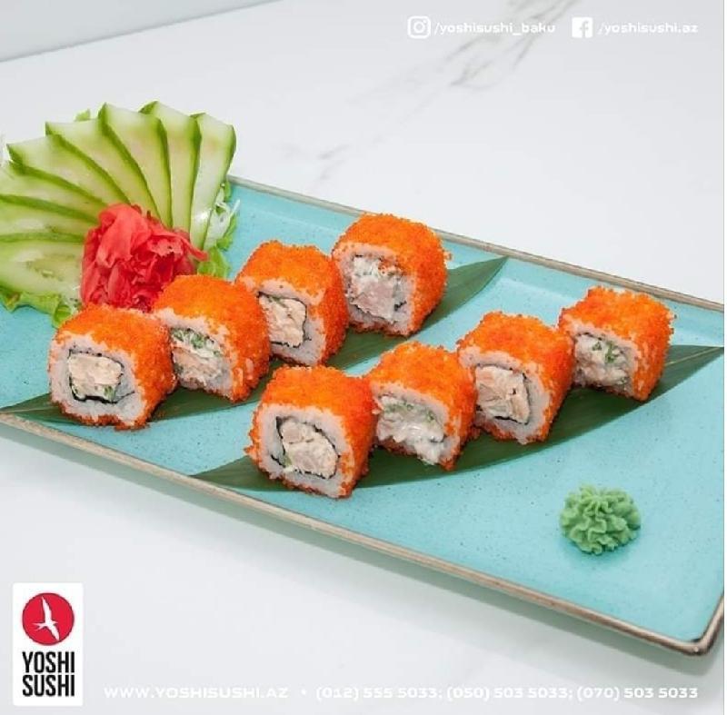 Boiled Salmon & Tuna Roll