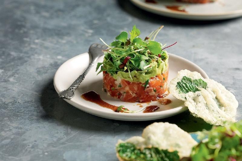 Salmon Tempura Salad
