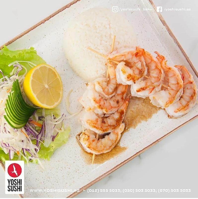 Grilled Ebi