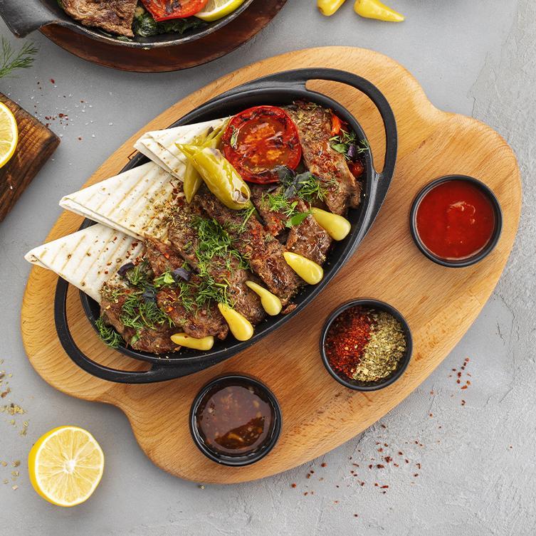 Ət fajitas