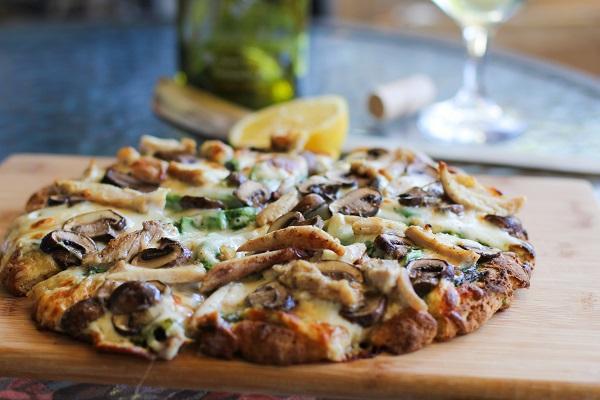 Pizza Chiken mushroom