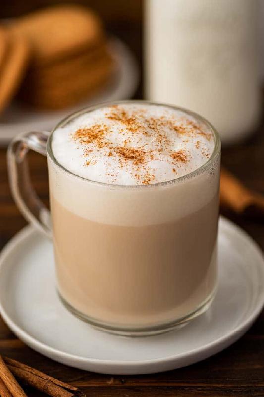 Latte cinnamon