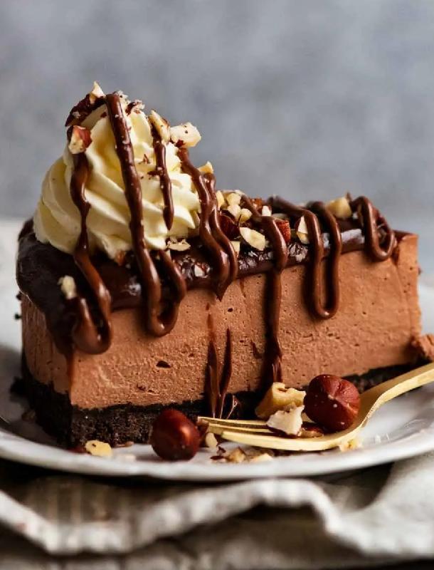 Chockolate nutella cheesecake