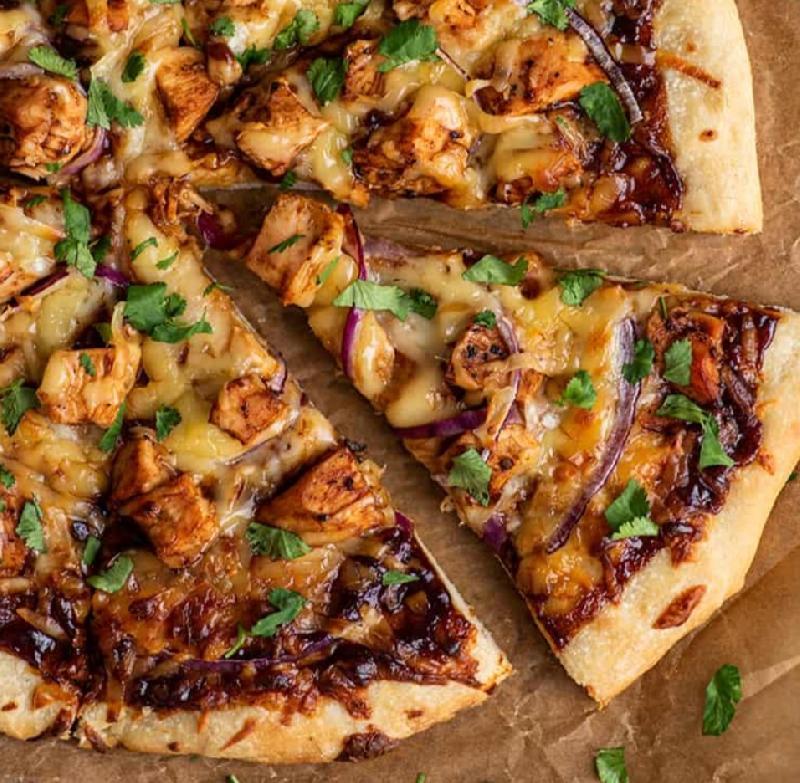 BBQ pizza