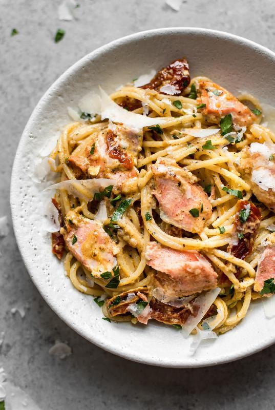 Spaghetti Salmon