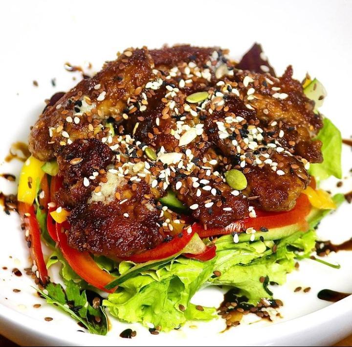 Roast Beef And Spinach Salad