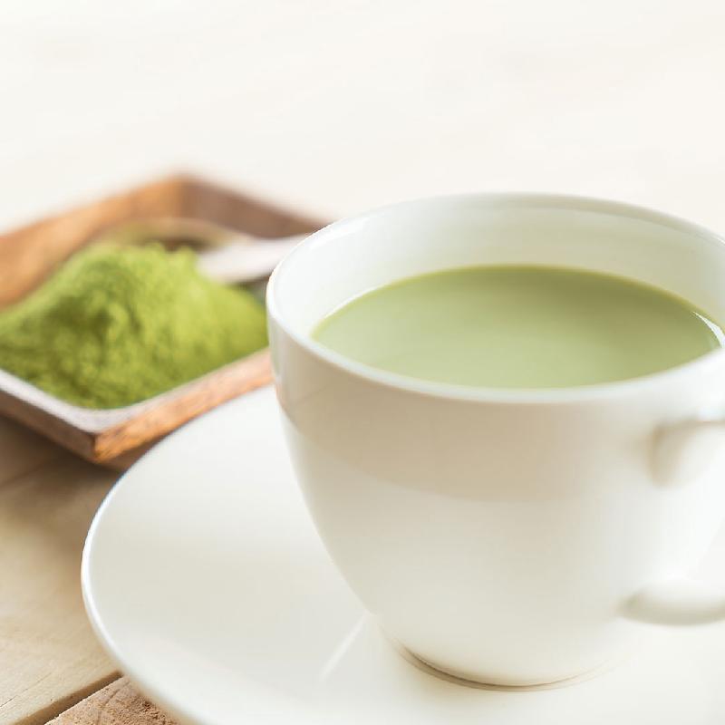 Matcha Latte On Coconut Milk