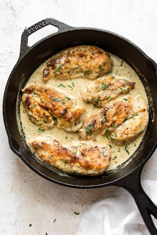Chicken In Wine 