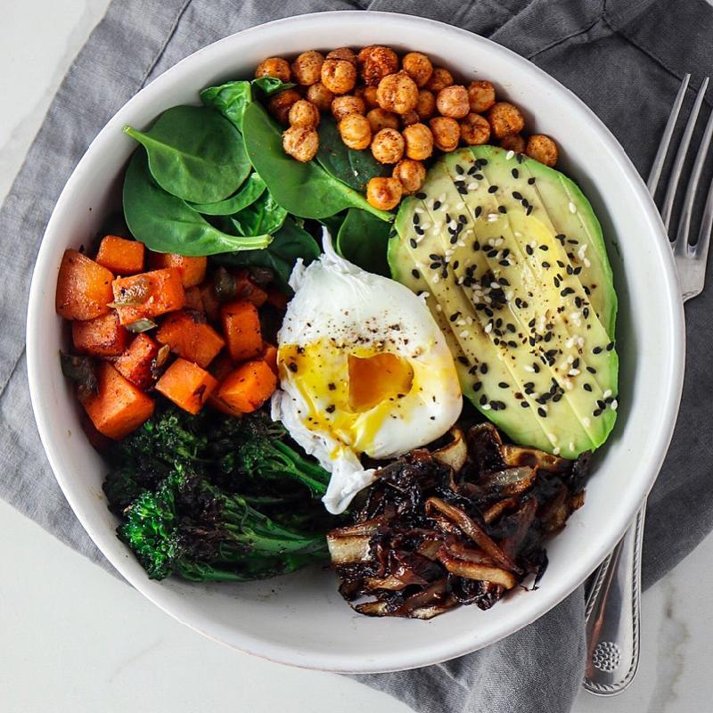 Breakfast buddha bowl (ve, gf, df, n)