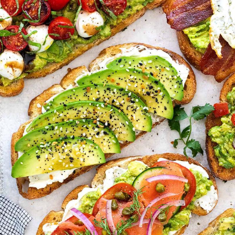 Avocado toast (ve, df, gfo, n)